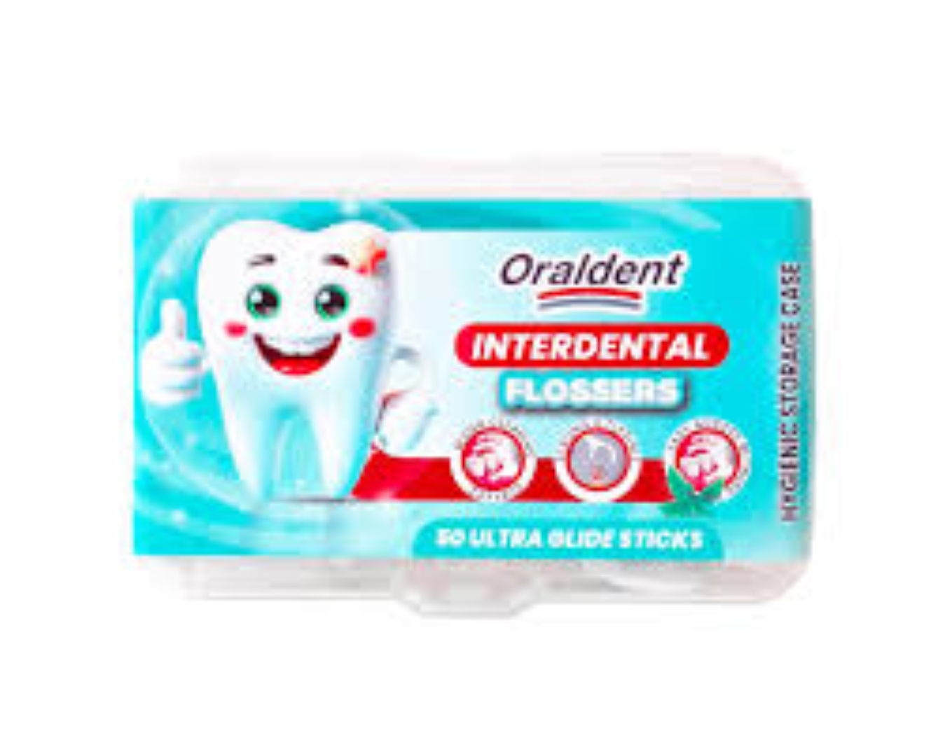 ORALDENT INTERDENTAL FLOSSERS 50STICKS 